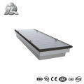 Non flammable lockdry aluminum material pontoon decking